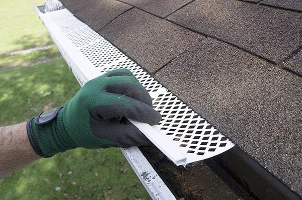 gutter guards are designed to be discreet and maintain the aesthetic of your home